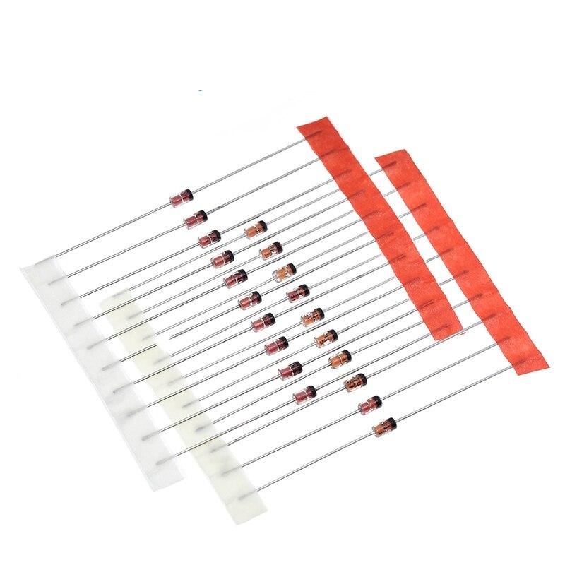 140PCS 14values*10pcs=140pcs 1W Zener diode kit DO-41 3.3V-30V component diy kit