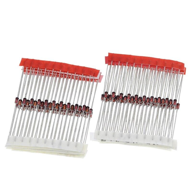140PCS 14values*10pcs=140pcs 1W Zener diode kit DO-41 3.3V-30V component diy kit