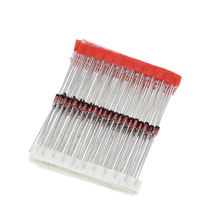 140PCS 14values*10pcs=140pcs 1W Zener diode kit DO-41 3.3V-30V component diy kit