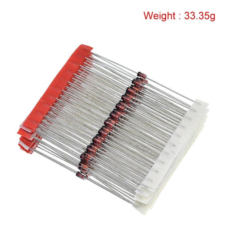 140PCS 14values*10pcs=140pcs 1W Zener diode kit DO-41 3.3V-30V component diy kit