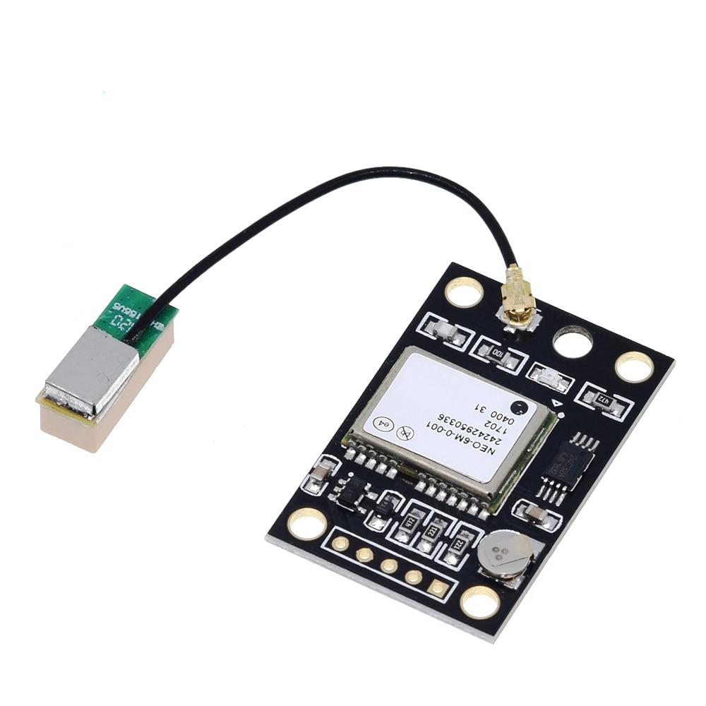 GY-NEO6MV2 NEO-6M GPS Module NEO6MV2 With Flight Control EEPROM Controller MWC APM2 APM2.5 Large Antenna For Arduino Board