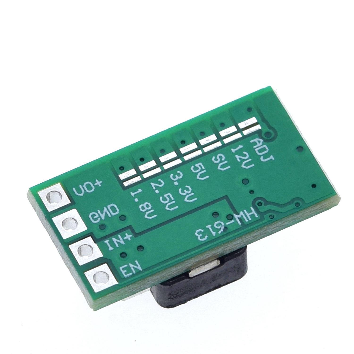 Mini DC-DC 12-24V To 5V 3A Step Down Power Supply Module Voltage Buck Converter Adjustable 97.5% 1.8V 2.5V 3.3V 5V 9V 12V