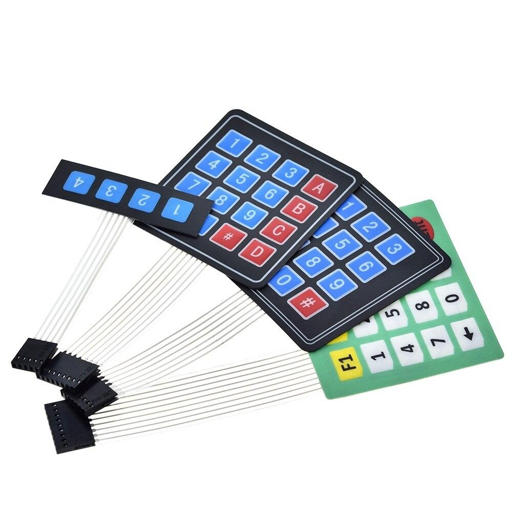 4 12 16 20 Key 4*4 Membrane Switch Keypad 1x4 3x4 4x4 4*5 Matrix Array Matrix keyboard for arduino