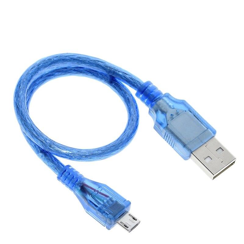 30cm 1.64FT USB Cable for Leonardo/Pro micro/DUE High Quality A type Micro USB 0.3m for Arduino