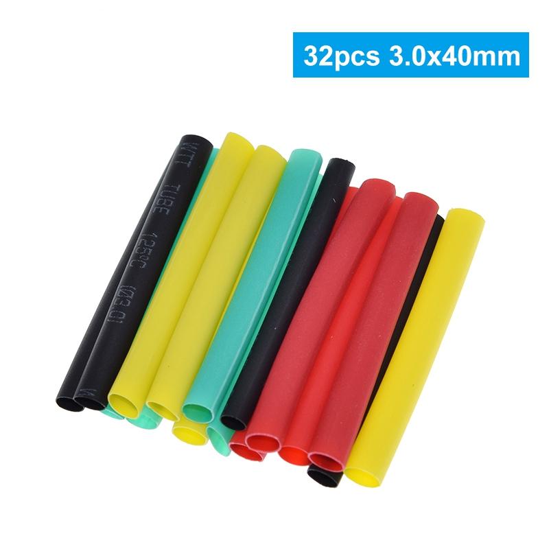 328Pcs/set Sleeving Wrap Wire Car Electrical Cable Tube kits Heat Shrink Tube Tubing Polyolefin 8 Sizes Mixed Color DIY KIT