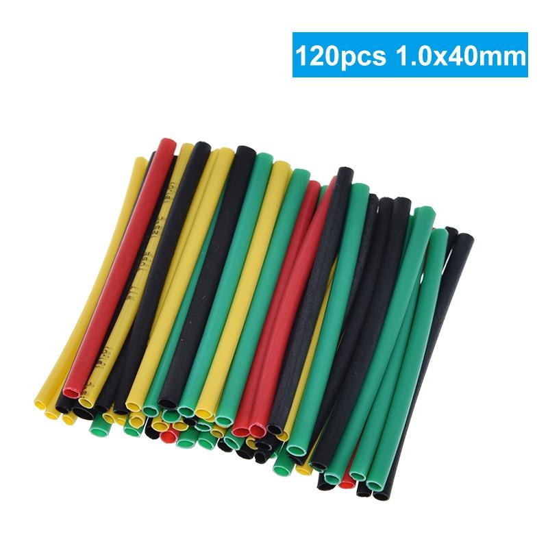 328Pcs/set Sleeving Wrap Wire Car Electrical Cable Tube kits Heat Shrink Tube Tubing Polyolefin 8 Sizes Mixed Color DIY KIT