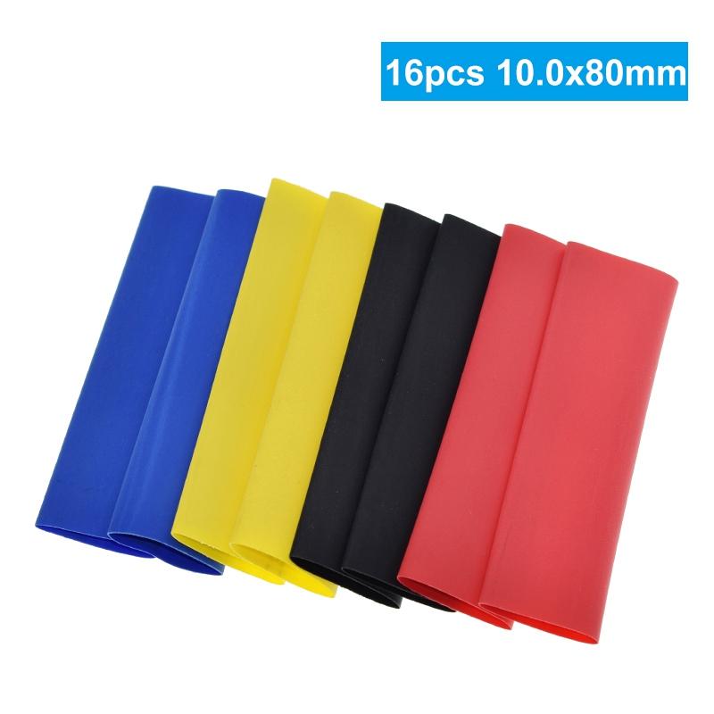 328Pcs/set Sleeving Wrap Wire Car Electrical Cable Tube kits Heat Shrink Tube Tubing Polyolefin 8 Sizes Mixed Color DIY KIT