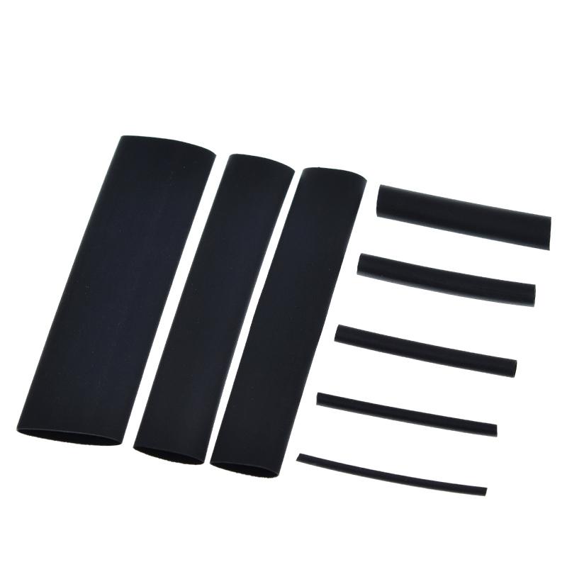 328Pcs/set Sleeving Wrap Wire Car Electrical Cable Tube kits Heat Shrink Tube Tubing Polyolefin 8 Sizes Mixed Color DIY KIT