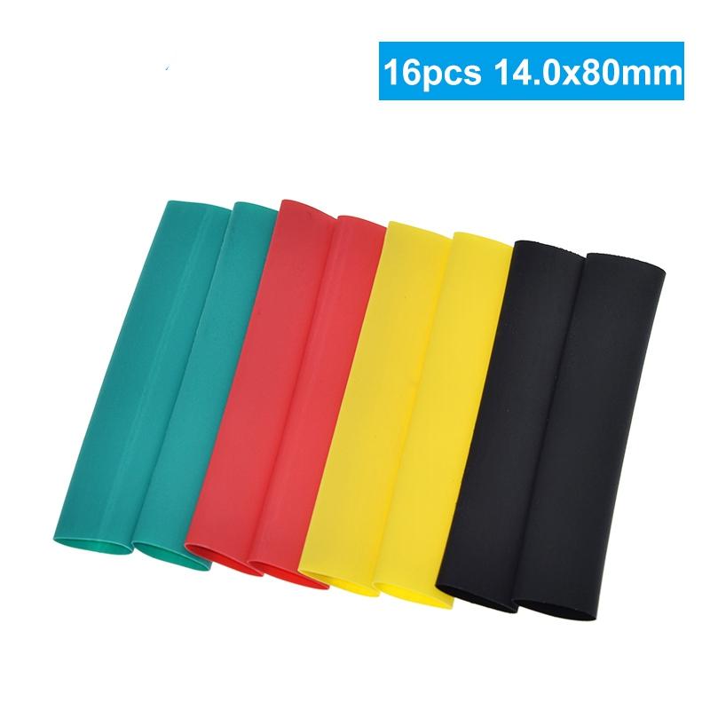 328Pcs/set Sleeving Wrap Wire Car Electrical Cable Tube kits Heat Shrink Tube Tubing Polyolefin 8 Sizes Mixed Color DIY KIT