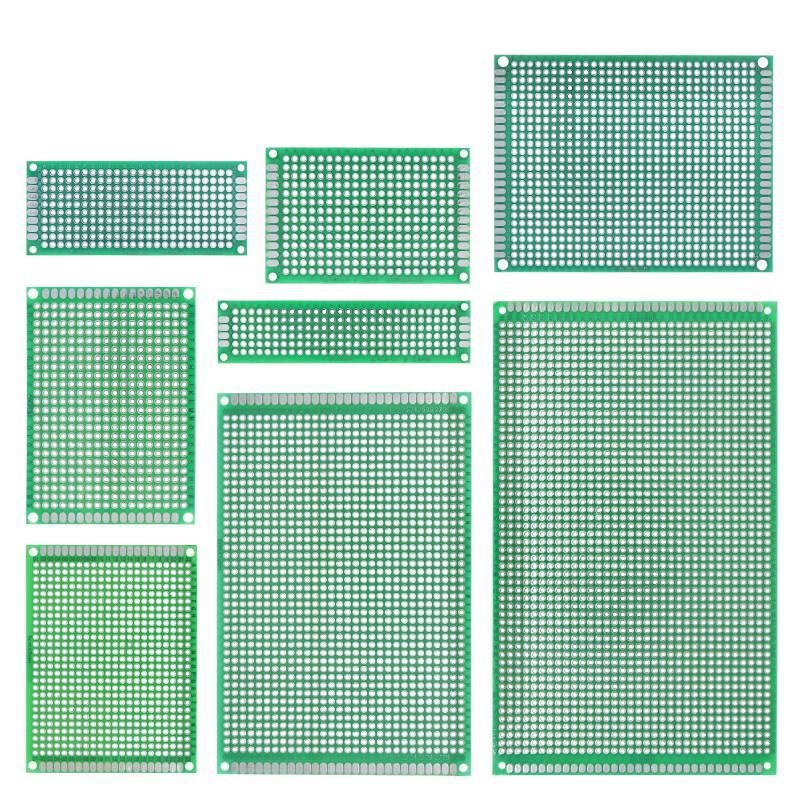 2x8 3x7 4x6 5x7 6x8 7x9 8x12 9x15 cm Double Side Prototype DIY Universal Printed Circuit PCB Board Protoboard For Arduino