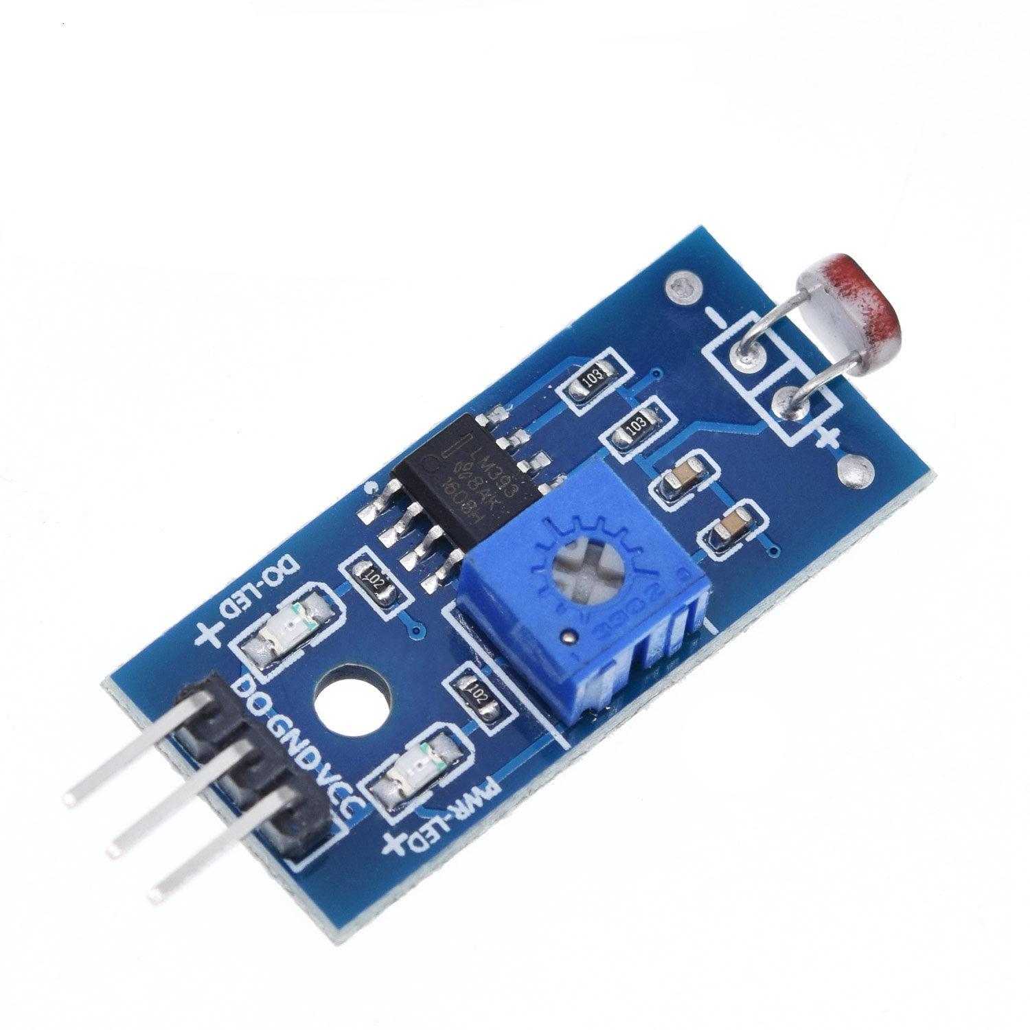 Photosensitive brightness resistance sensor module Light intensity detect New For Arduino