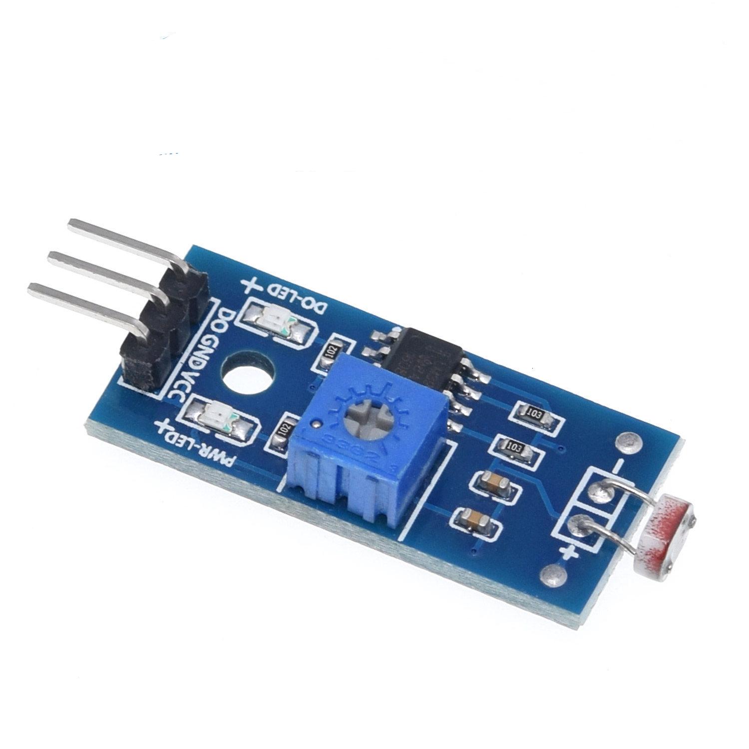 Photosensitive brightness resistance sensor module Light intensity detect New For Arduino