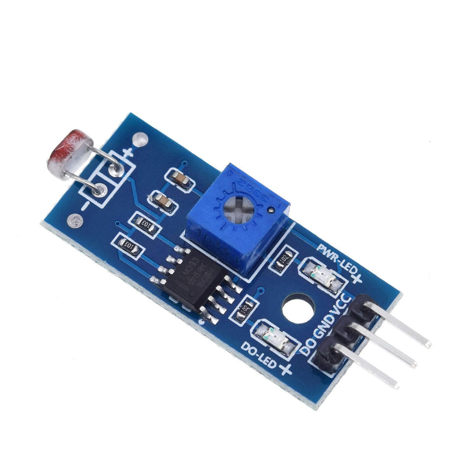 Photosensitive brightness resistance sensor module Light intensity detect New For Arduino