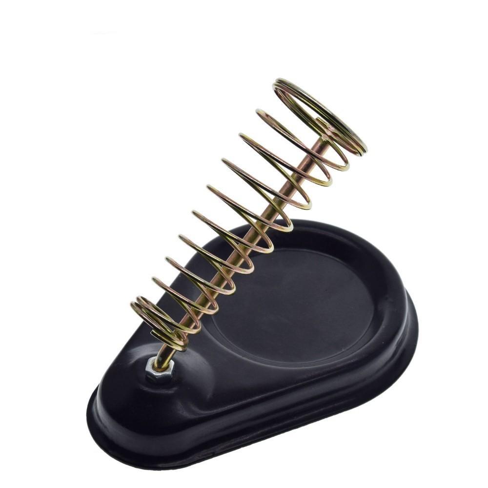 Metal Iron Useful Solid Metal Base Soldering Iron Bracket Stand Holder Support Station Frame Portable for Electrical Working