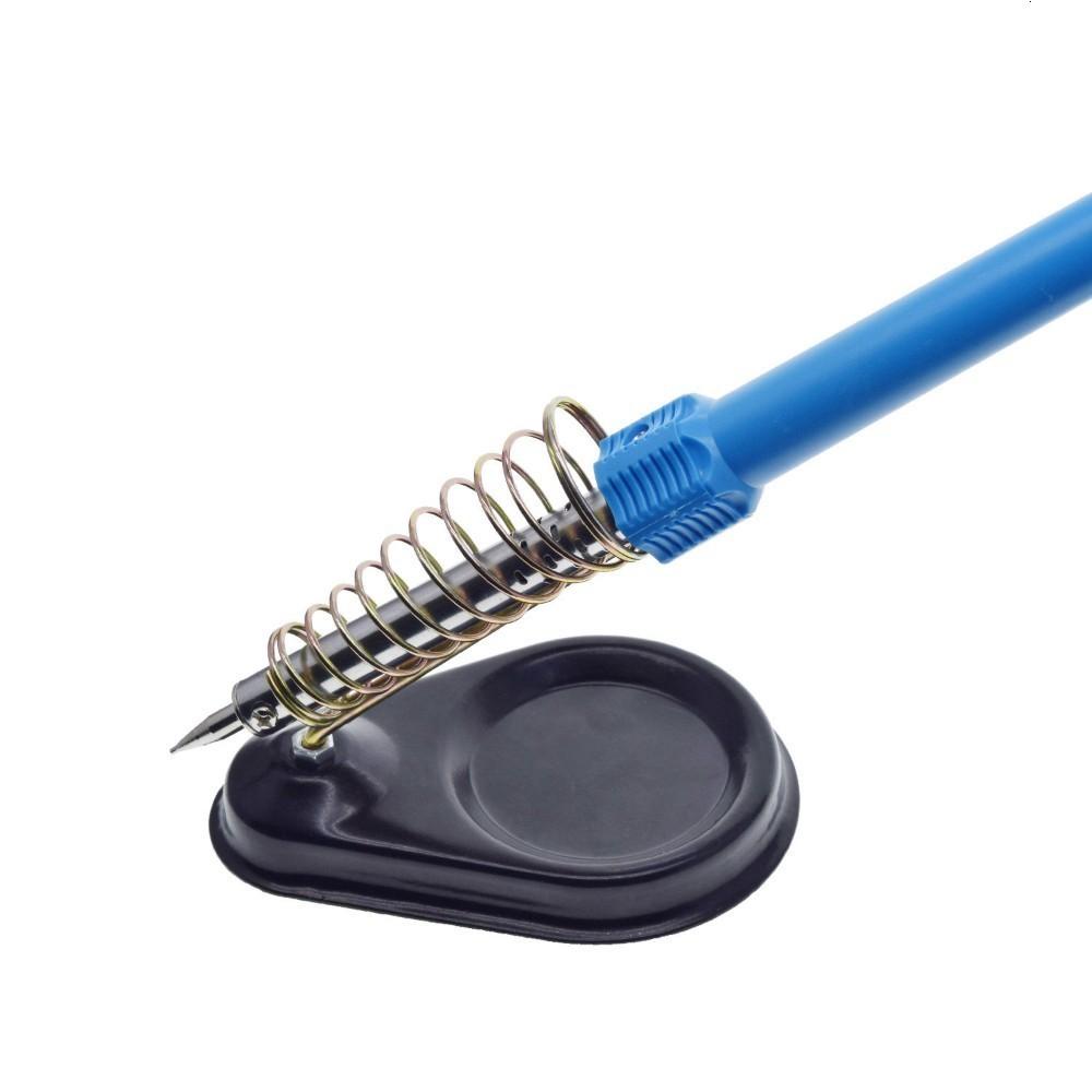 Metal Iron Useful Solid Metal Base Soldering Iron Bracket Stand Holder Support Station Frame Portable for Electrical Working