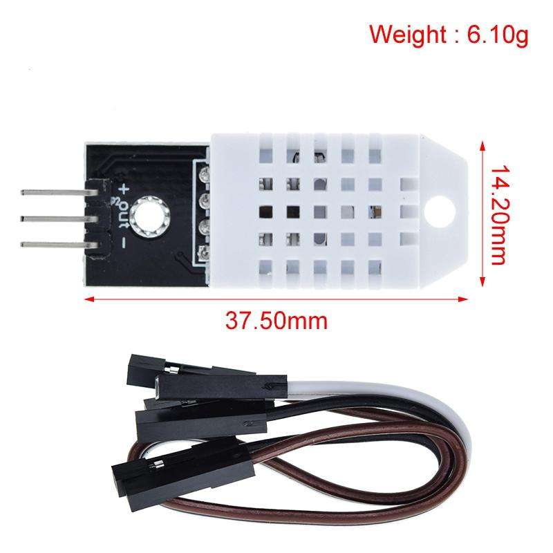 1set DHT22 single-bus digital temperature and humidity sensor module AM2302 electronic building blocks