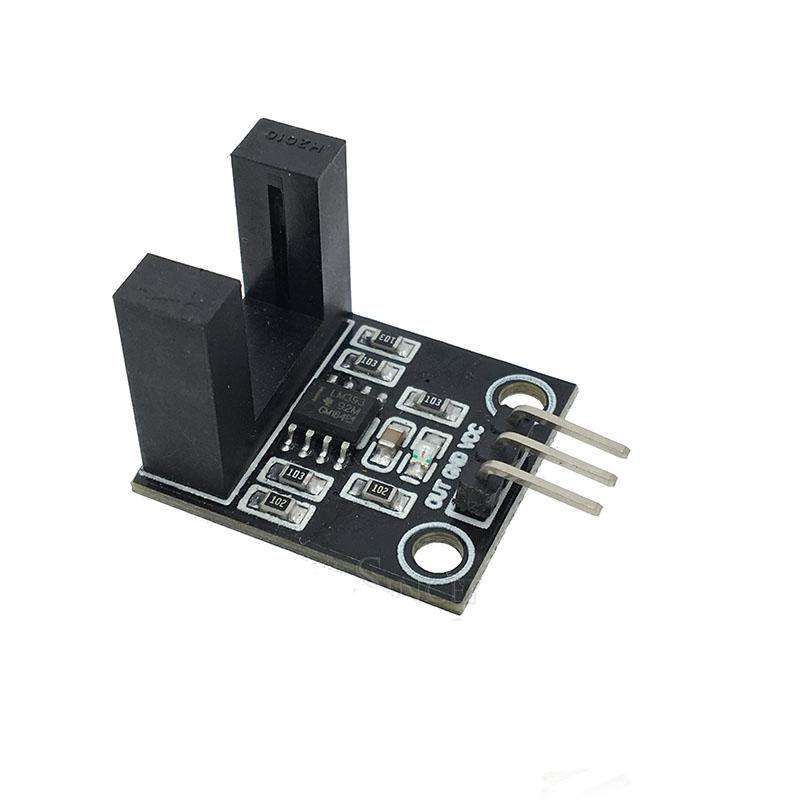 Photoelectric Beam Speed Sensor Module 3.3V-5V Slot-Type Optocoupler Tacho-Generator Counter For Arduino/51/AVR/PIC Diy Kit