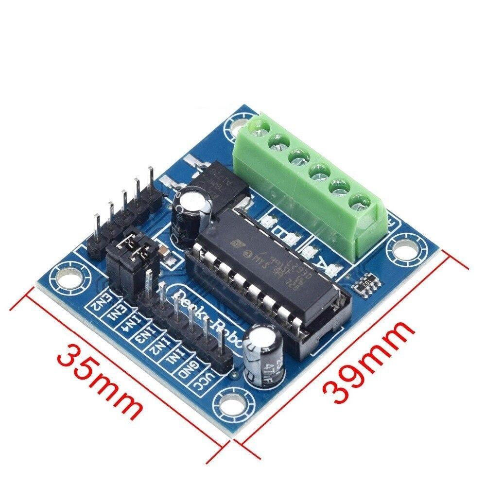 Mini 4 Channel Motor Drive Driver Shield L293 L293D Expansion Board Module