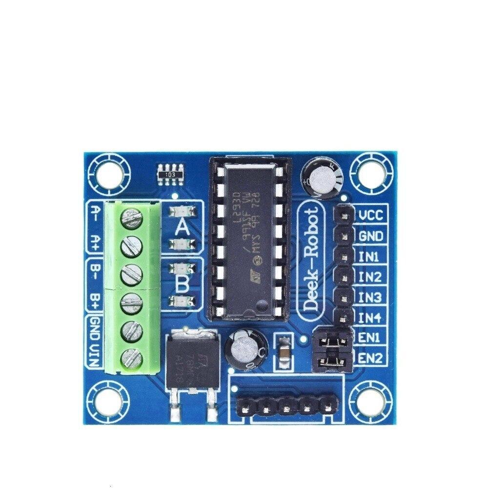 Mini 4 Channel Motor Drive Driver Shield L293 L293D Expansion Board Module