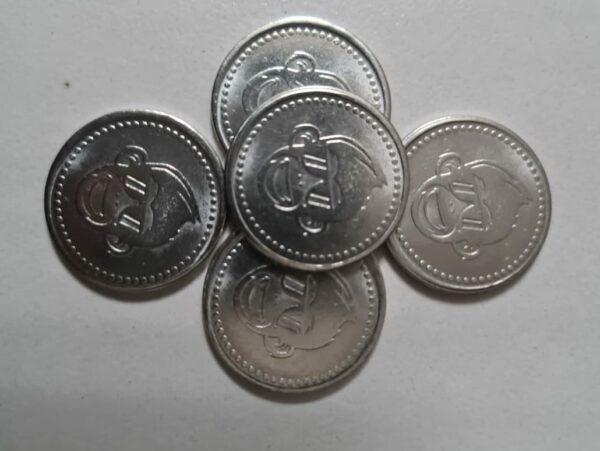 1 pc 25*2mm Arduino Coin Sensor Tokens Game Token Stainless Steel Arcade Game Coin Tokens - Image 2