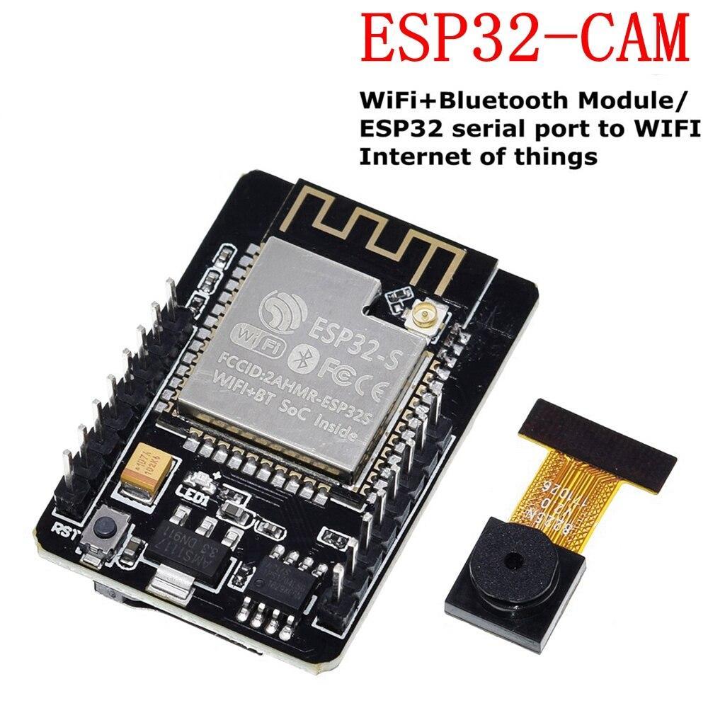 ESP32-CAM WiFi + Bluetooth Module Camera Module Development Board ESP32 with Camera Module OV2640 2MP For Arduino