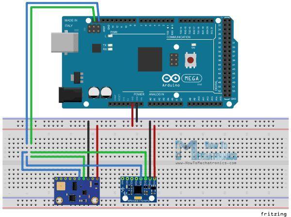 1Set IIC I2C GY-521 MPU-6050 MPU6050 3 Axis Analog Gyroscope Sensors + Accelerometer Module For Arduino With Pins 3-5V DC