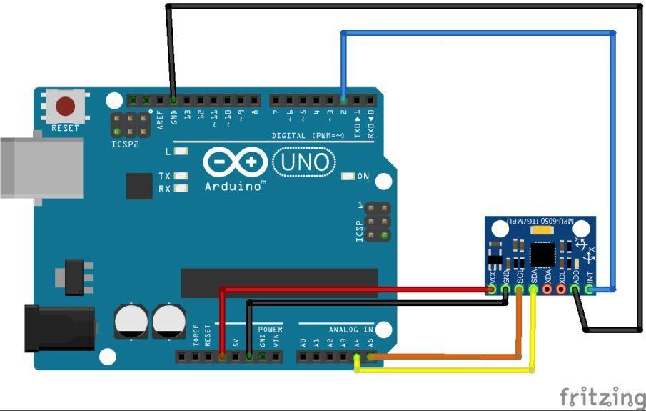 1Set IIC I2C GY-521 MPU-6050 MPU6050 3 Axis Analog Gyroscope Sensors + Accelerometer Module For Arduino With Pins 3-5V DC
