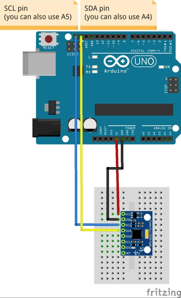 1Set IIC I2C GY-521 MPU-6050 MPU6050 3 Axis Analog Gyroscope Sensors + Accelerometer Module For Arduino With Pins 3-5V DC