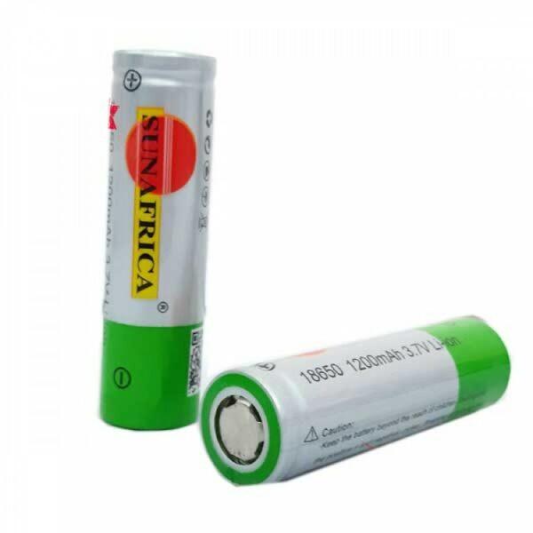 18650 1200mAh 3.7V Li-ion Rechargeable Battery