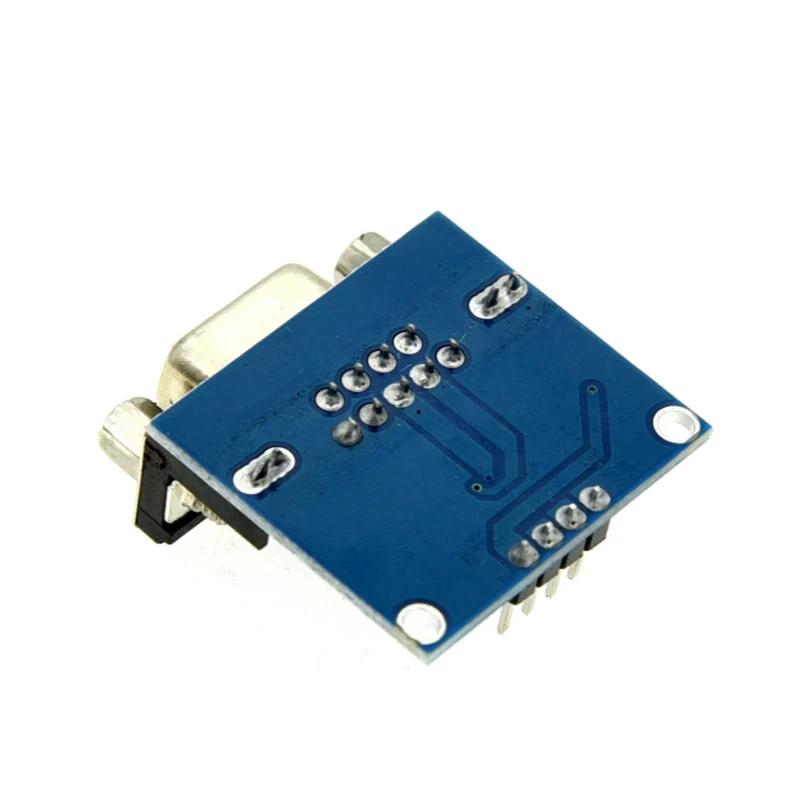 MAX3232 RS232 to TTL Serial Port Converter Module Female DB9 Connector MAX232 Flashing Board for Arduino