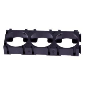 3×1 Cell 18650 Batteries Spacer Radiating Shell Plastic Heat Holder Bracket