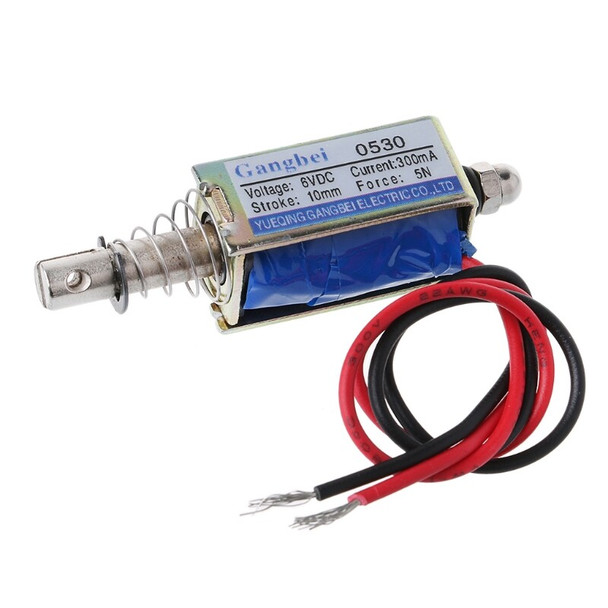 JF-0530B DC12V electromagnet Push-Pull solenoid