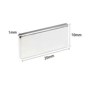 Rectangle Neodymium Magnet (20x10x1mm)